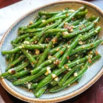 Chinese Green Beans With Garlic Sauce