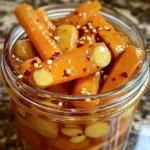 Hot Honey Pickled Carrots: A Sweet and Spicy Delight!