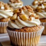 Apple Crisp Cupcakes
