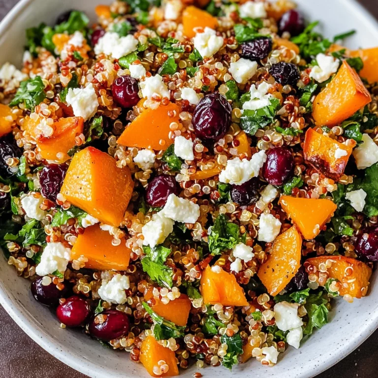 Autumn Harvest Grain Salad with Cranberries