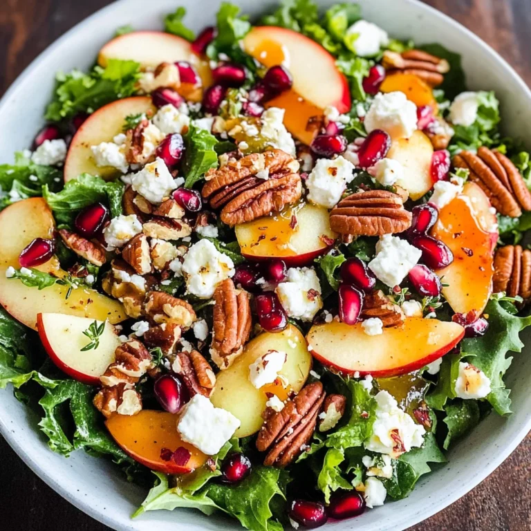 Autumn Harvest Honeycrisp Apple and Feta Salad