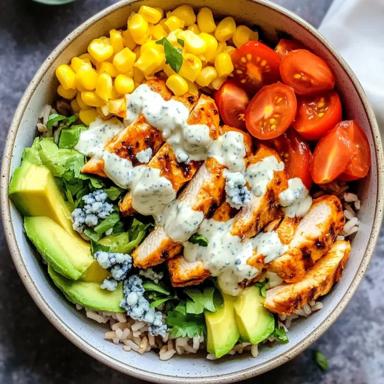 Buffalo Chicken Bowls