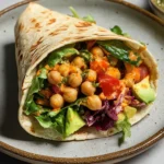 Buffalo Chickpea Wraps