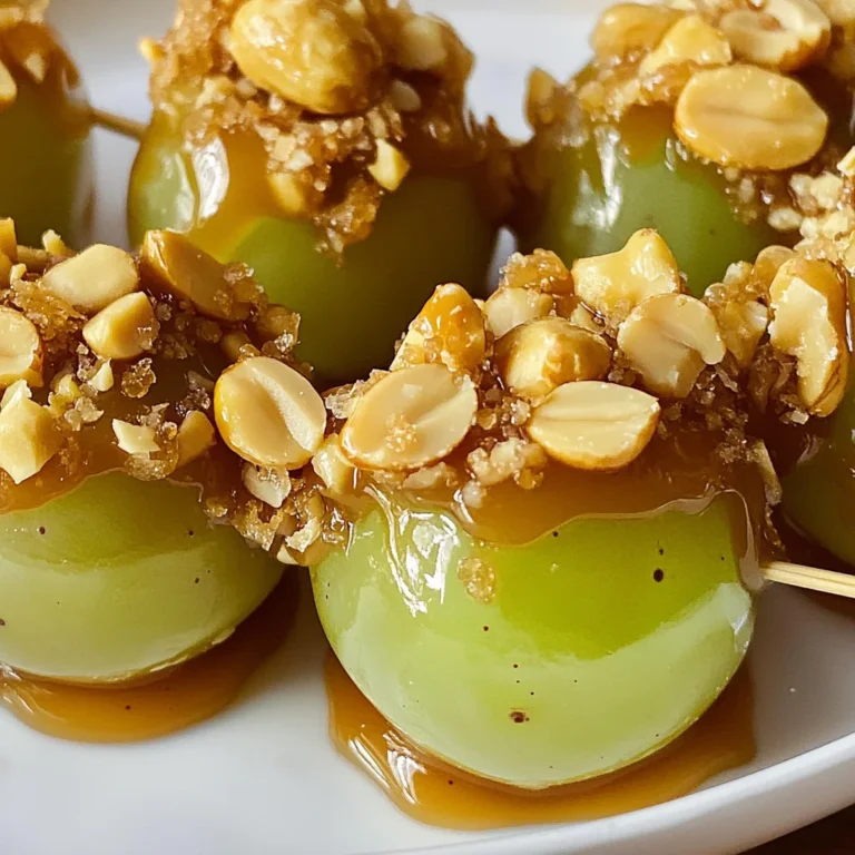 Caramel Apple Grapes