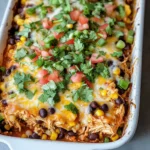 Chicken Burrito Casserole