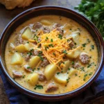 Classic Pork Sausage Potato Soup