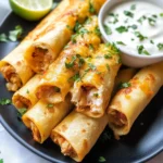 Cream Cheese Chicken Taquitos