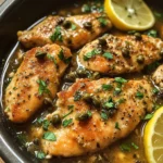 Crockpot Chicken Piccata