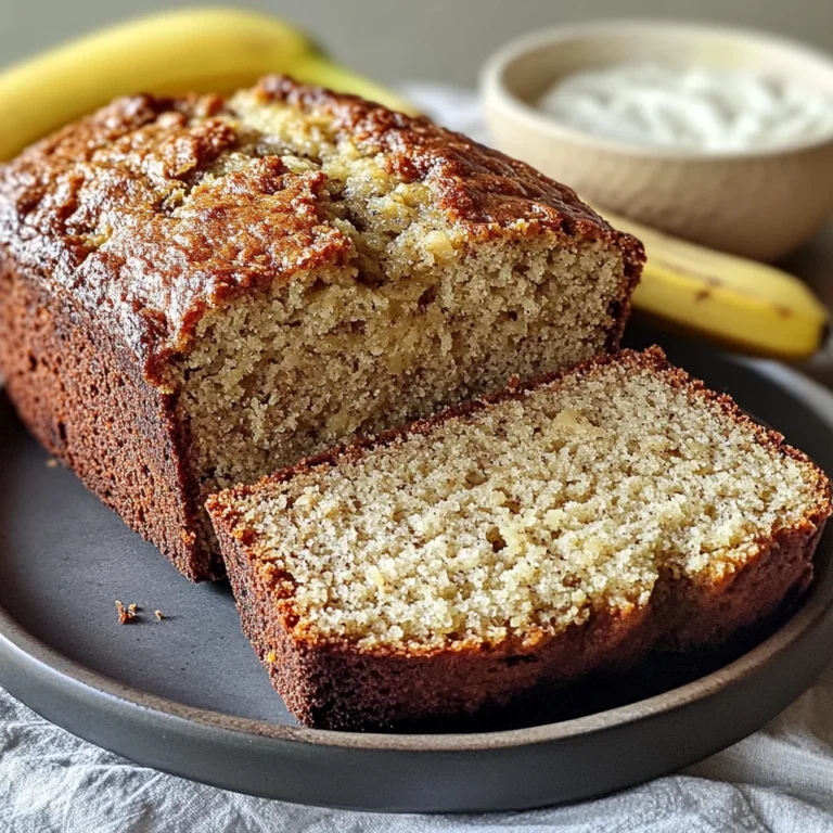 Easy Moist Banana Bread