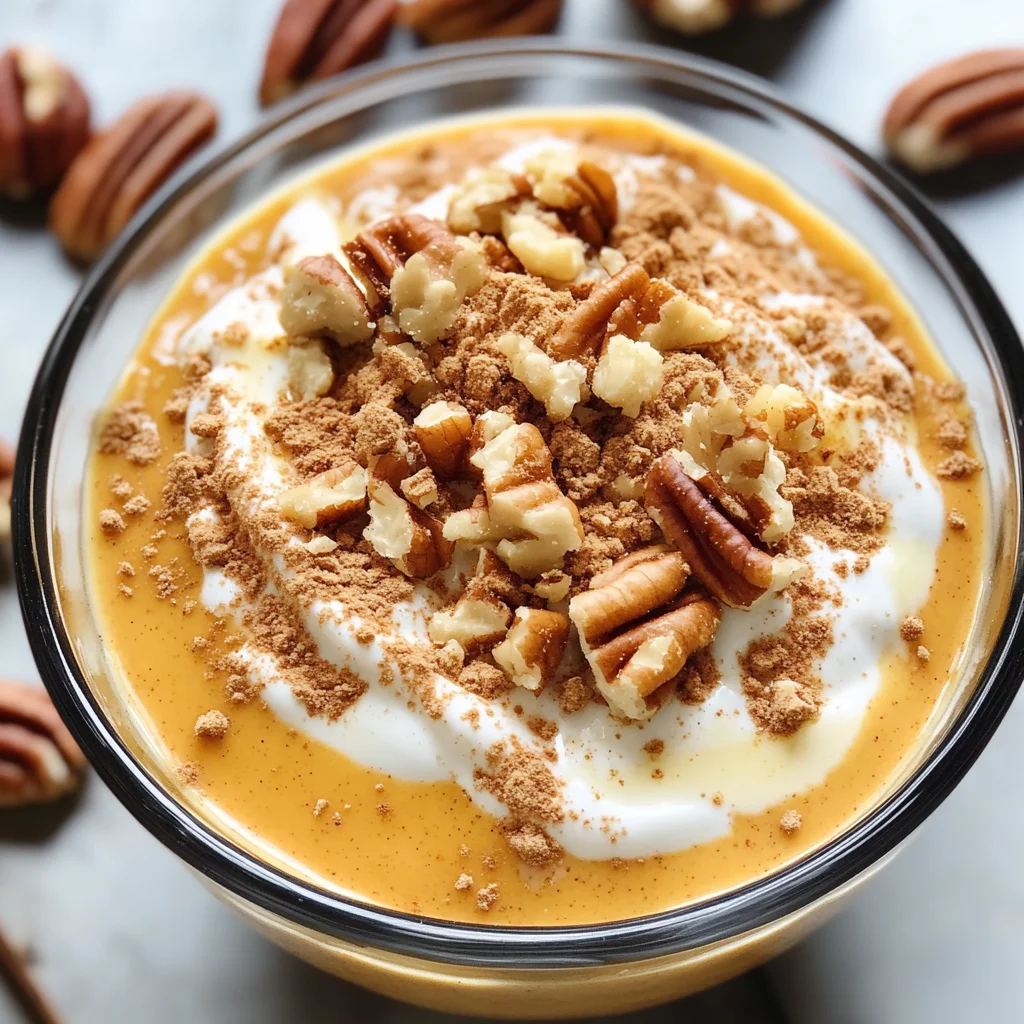Easy Pumpkin Pie Yogurt Bowl