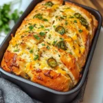 Garlic Herb Jalapeño Cheddar Bread