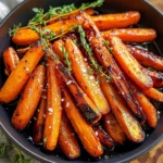 Honey Balsamic Roasted Carrots