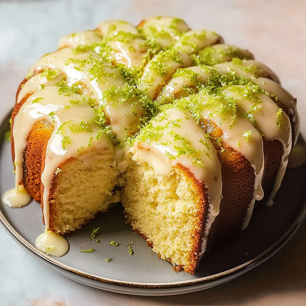 Key Lime Pound Cake