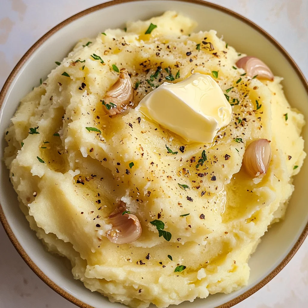 Roasted Garlic Mashed Potatoes