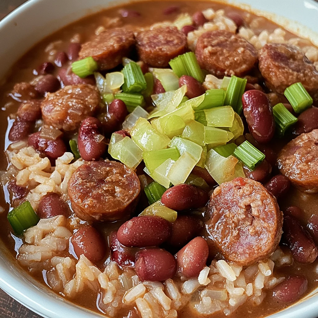 Slow Cooker Cajun Red Beans and Rice