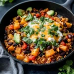 Southwest Black Bean Skillet Recipe