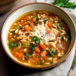 Vegetable Orzo Soup