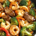 steak and shrimp stir fry