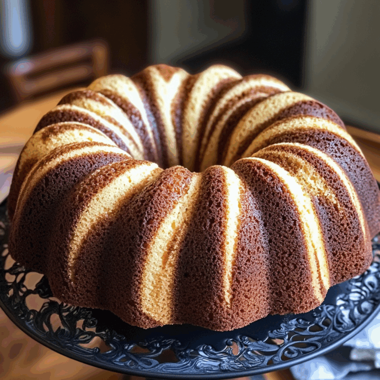 Cinnamon Swirl Bundt Cake