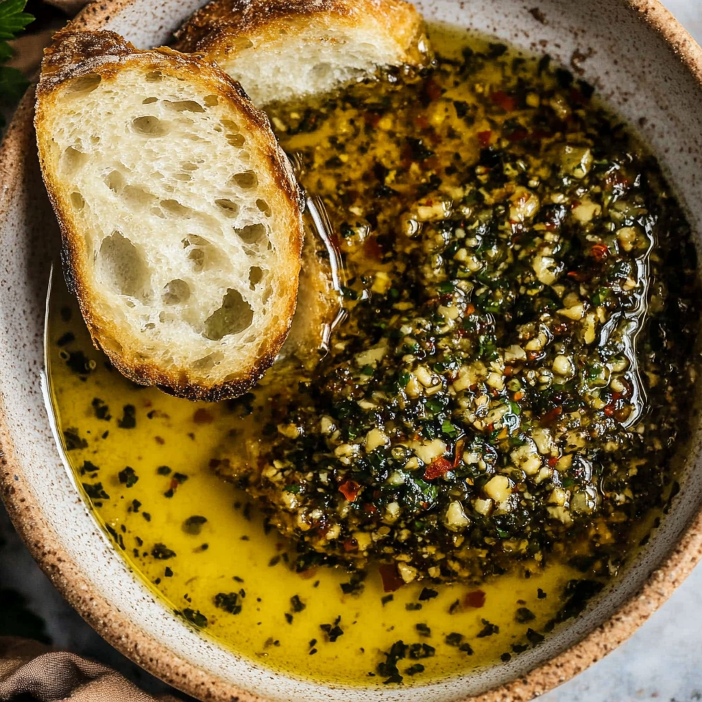 Olive Oil and Balsamic Vinegar Bread Dip