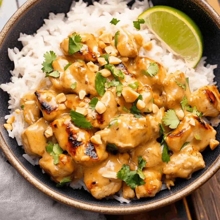 Thai Peanut Chicken