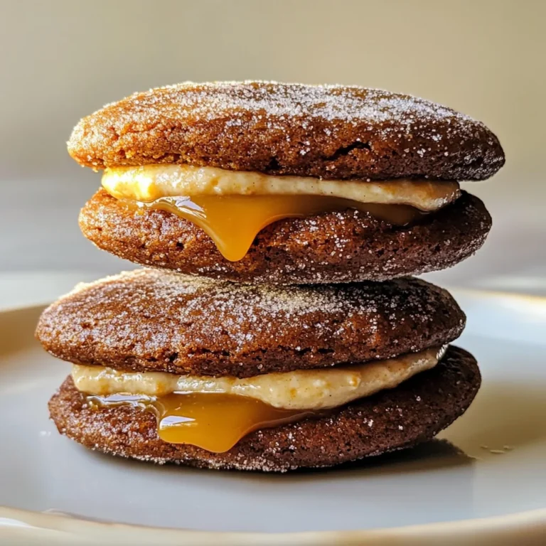 Apple Cider Whoopie Pie Cookies with Caramel