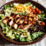 BBQ Chicken Chopped Salad with Cilantro Ranch
