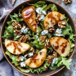 Caramelized Pear and Blue Cheese Salad: A Sweet and Savory Delight