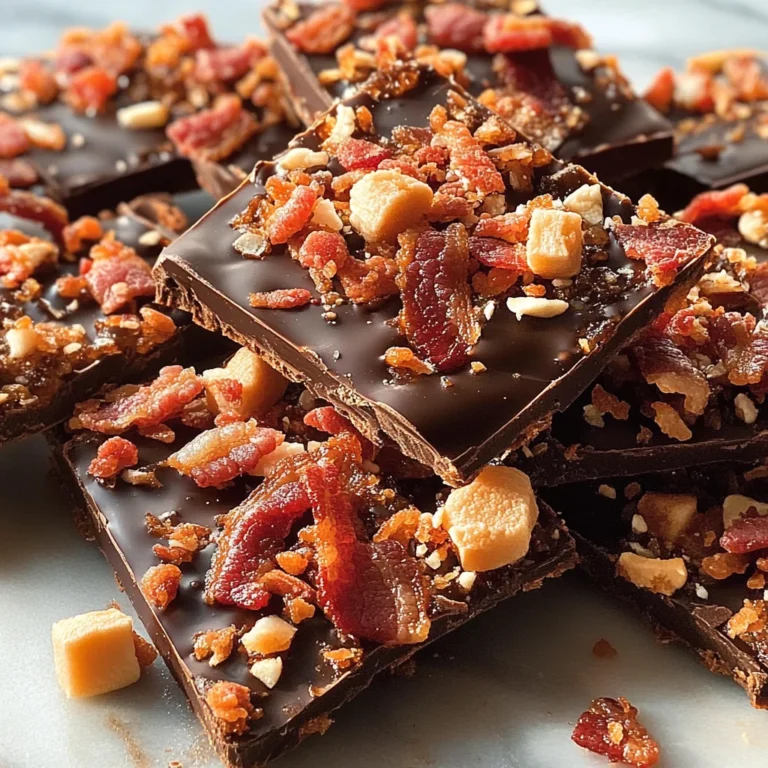 Chocolate, Caramel, Marshmallow, Whiskey & Bacon Bark