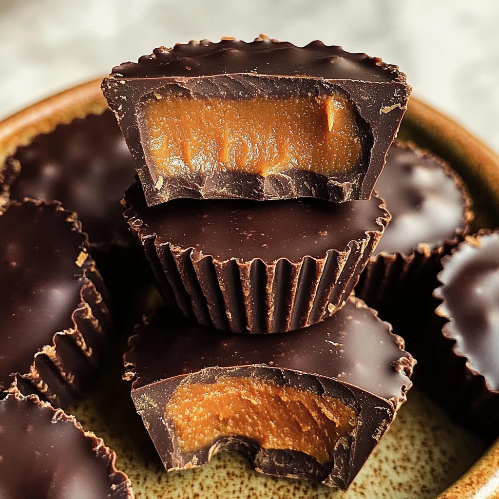 Chocolate Pumpkin Butter Cups