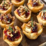 Cranberry Brie Bites