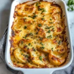 Dad’s Creamy & Cheesy Au Gratin Potatoes