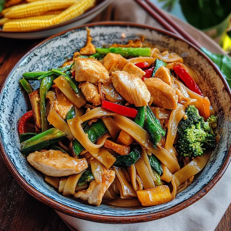 Drunken Noodles (Pad Kee Mao)