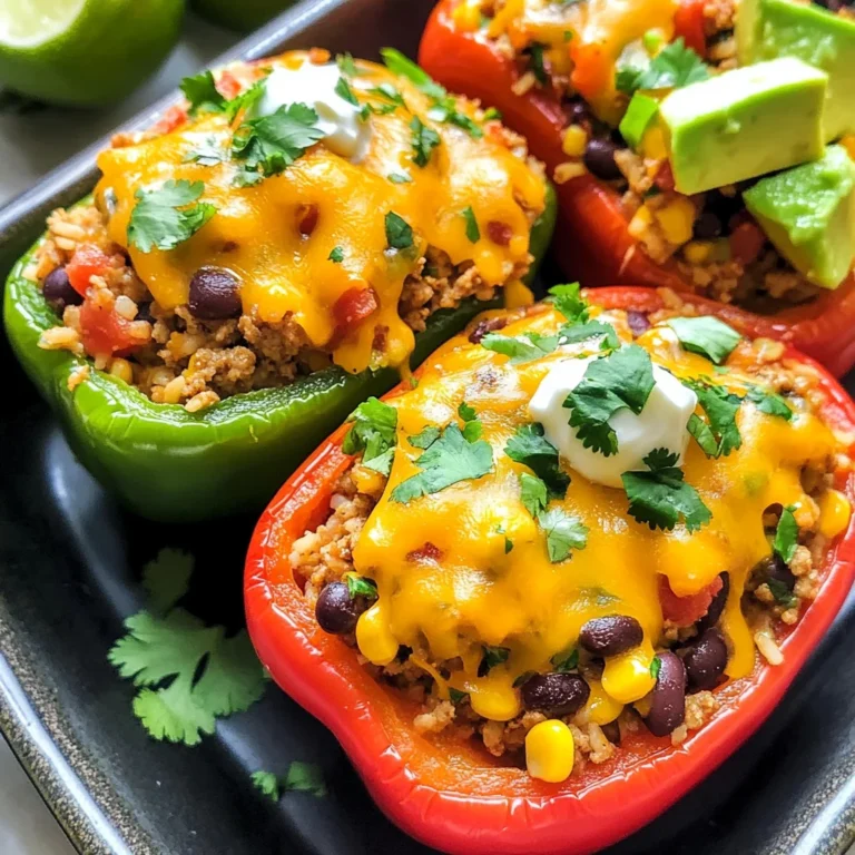 Easy Taco Stuffed Peppers