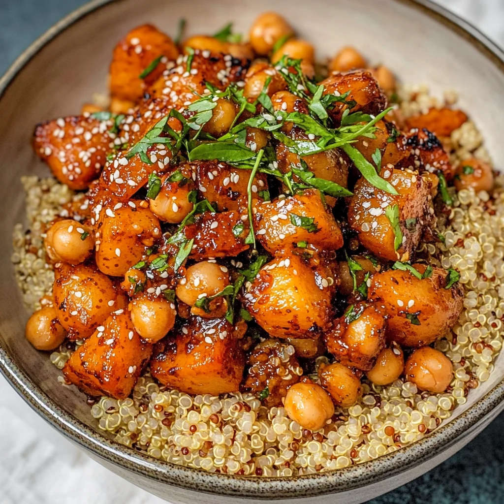 Gochujang Potatoes and Chickpeas