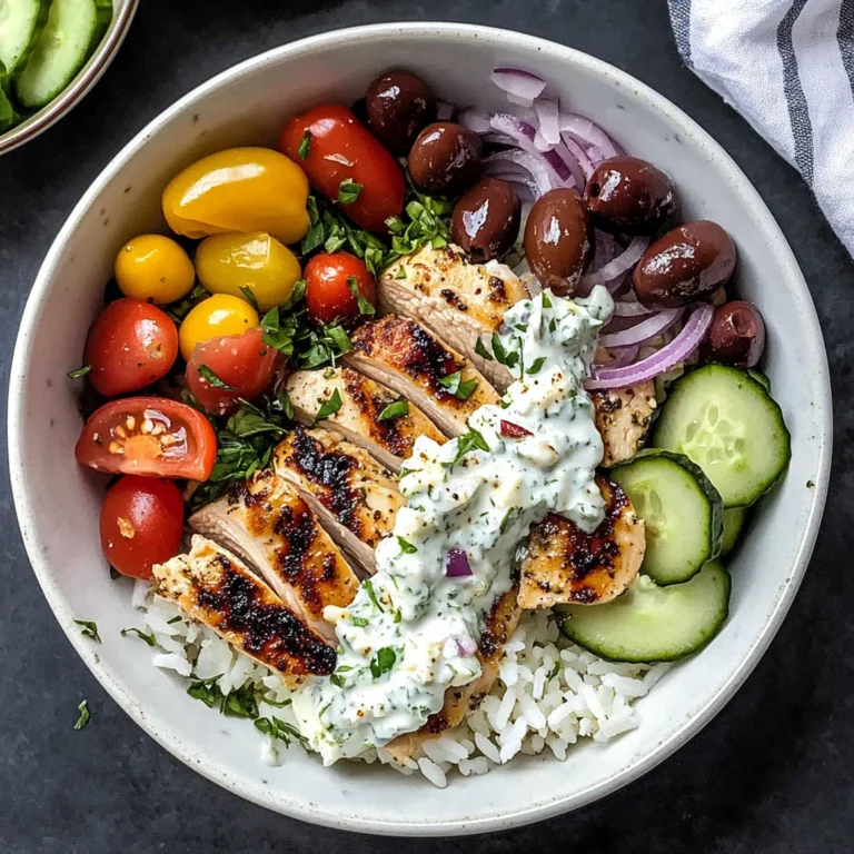Greek Chicken Bowls: Your New Favorite Healthy Meal