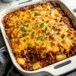 Ground Beef and Potatoes Casserole