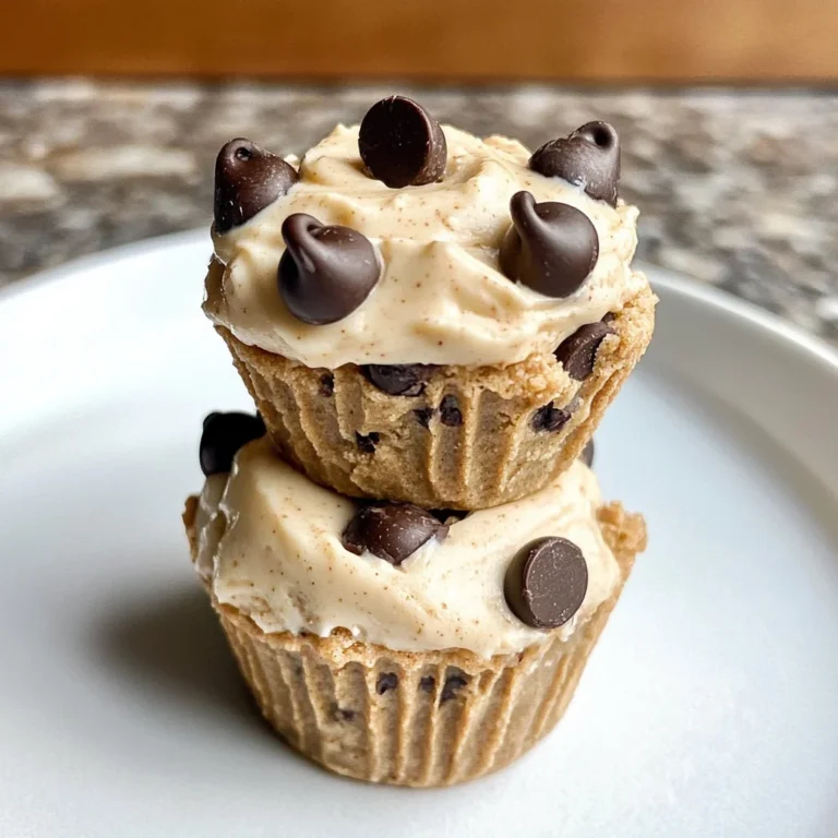 High Protein Yogurt Cookie Dough Cups