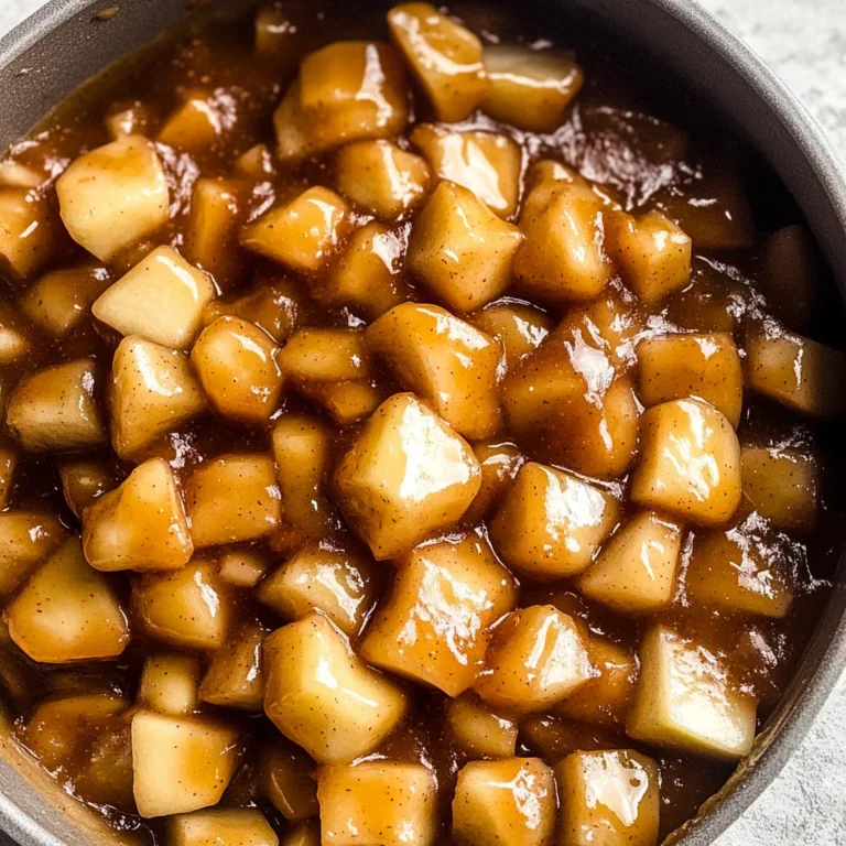 Homemade Apple Pie Filling