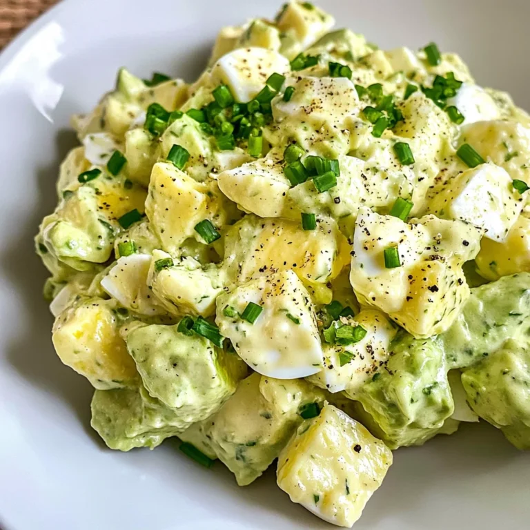 KETO AVOCADO EGG SALAD RECIPE