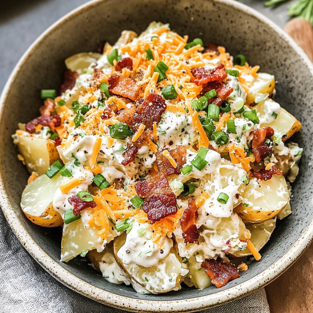 Loaded Baked Potato Salad