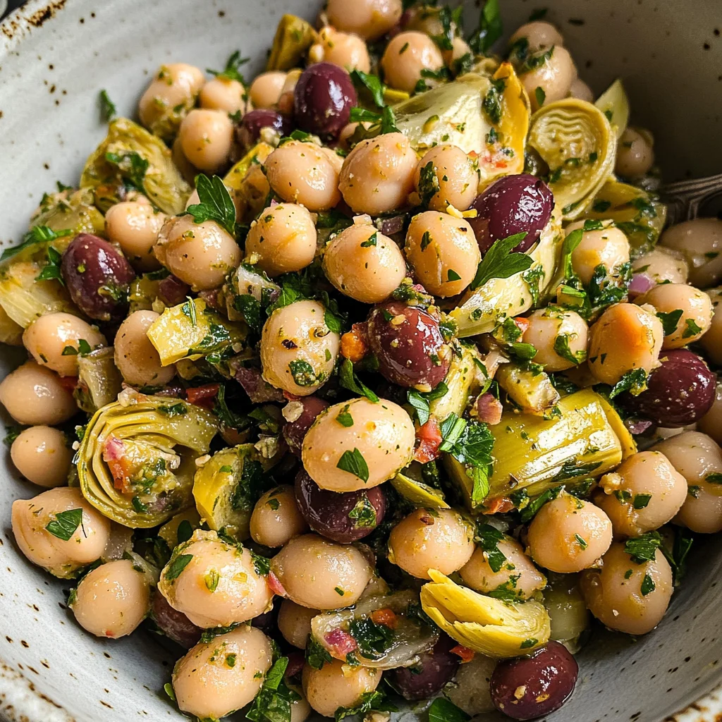 Marinated Za'atar Bean Salad