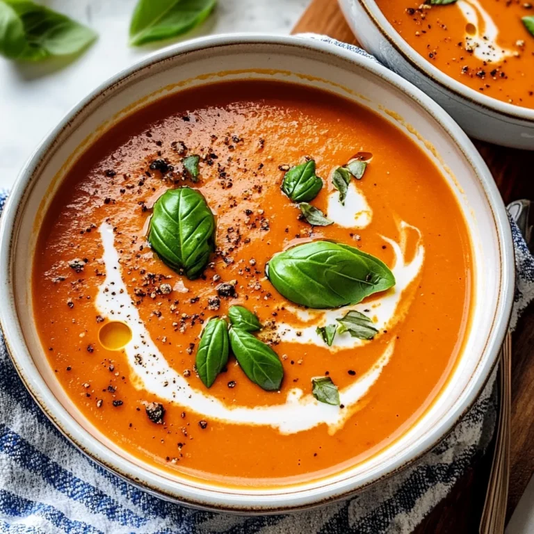 Middle-of-Winter Creamy Tomato Soup (Canned Tomatoes)