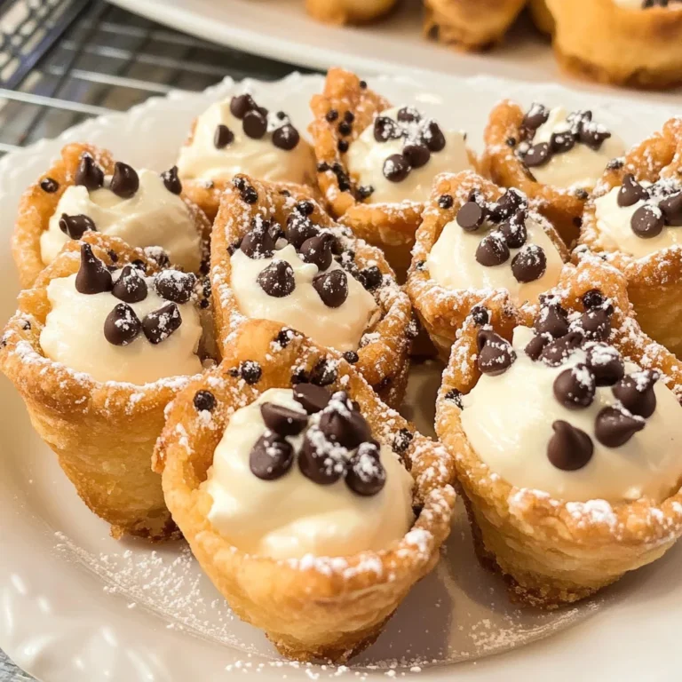 Mini Cannoli Cups