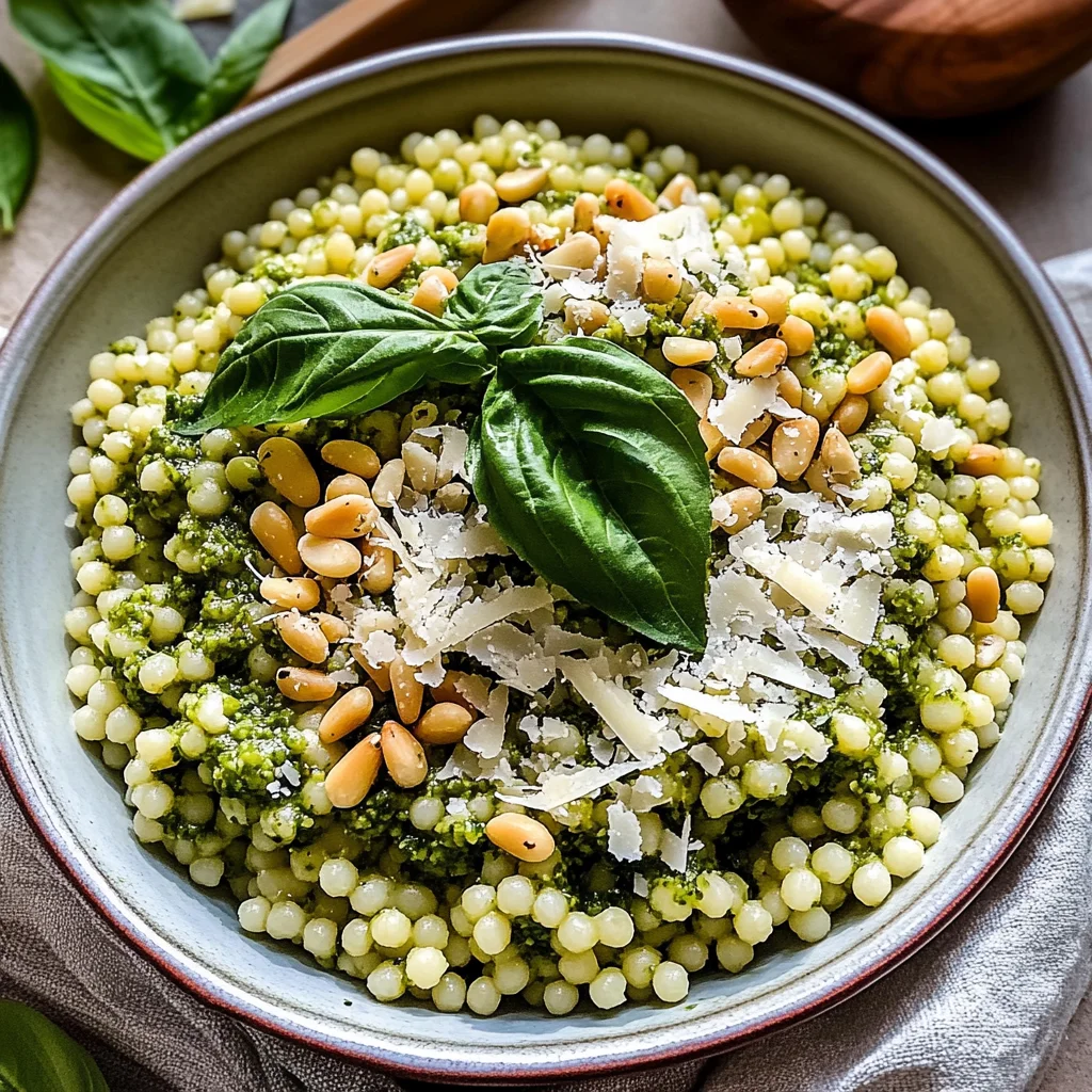 Pesto Couscous