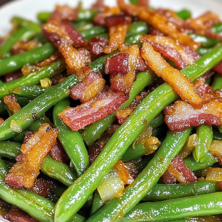Quick and Easy Southern Bacon and Green Beans Recipe