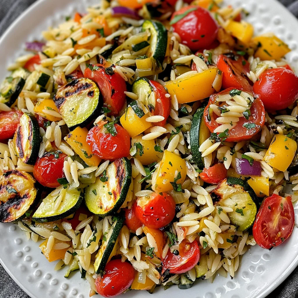 Roasted Vegetable Orzo: A Delicious and Nutritious Recipe for Your Next Meal