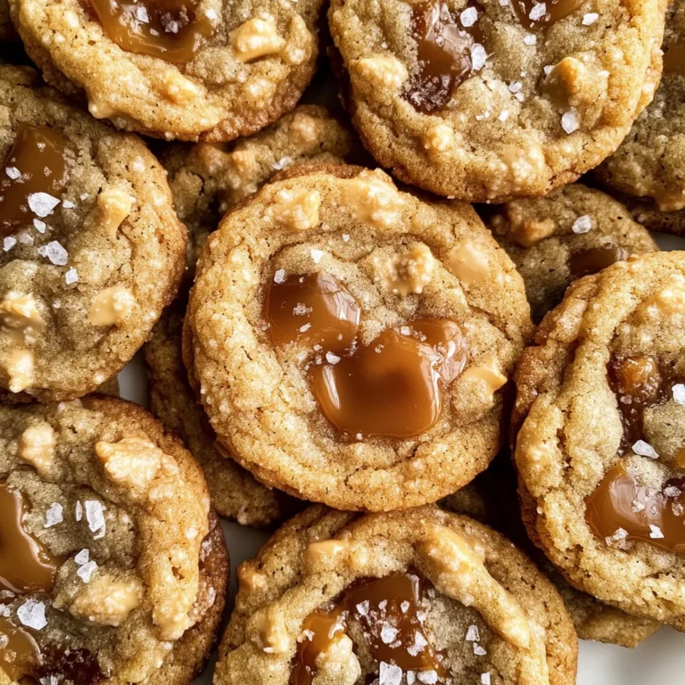 Salted Caramel Cookie Recipe