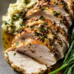 Savory Garlic Butter Turkey Tenderloin