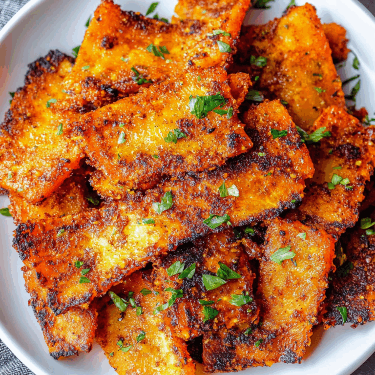 Crispy Smashed Carrots